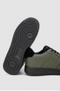 Кроссовки мужские зимние на меху, цвет хаки, 248RH201 - фото № 4