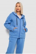 Спортивный костюм женский на флисе  -уценка, цвет джинс, 238R5715-1-U - фото № 1