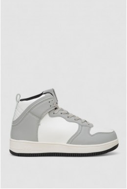 Кросівки чоловічі зимові на хутрі  уцінка, колір біло-сірий, 248RCX698-U-5