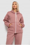 Спортивный костюм женский на флисе  -уценка, цвет пудровый, 238R5715-5-U-1 - фото № 1