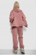 Спортивный костюм женский на флисе  -уценка, цвет пудровый, 238R5715-5-U-1 - фото № 3