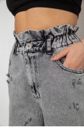 Джинси жіночі Mom-fit, колір сірий, 244R1601S20-LZ - фото № 4