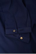 Блуза однотонная  -уценка, цвет синий, 230R306-U-147 - фото № 5