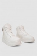 Кросівки жіночі зимові, колір білий, 248RBB10 - фото № 2