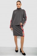 Костюм женский, цвет серо-красный, 257R322-3 - фото № 0