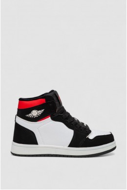 Кроссовки женские зимние на меху  -уценка, цвет бело-черный, 248RHB470-U-2