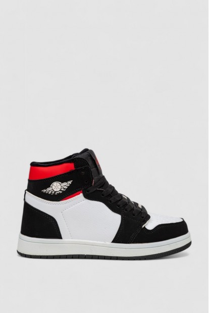 Кроссовки женские зимние на меху  -уценка, цвет бело-черный, 248RHB470-U-2