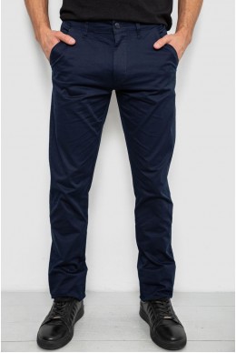 Брюки мужские классические, цвет темно-синий, 243RXK39-5