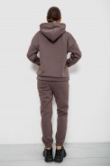 Спортивный костюм женский на флисе, цвет светло-коричневый, 257R85 - фото № 3
