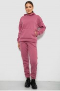 Спортивный костюм женский на флисе, цвет пудровый, 257R85 - фото № 0