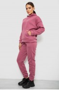Спортивный костюм женский на флисе, цвет пудровый, 257R85 - фото № 2