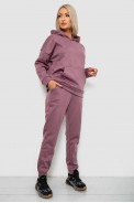 Спортивный костюм женский на флисе, цвет сливовый, 257R85 - фото № 2