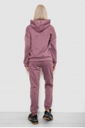 Спортивный костюм женский на флисе, цвет сливовый, 257R85 - фото № 3