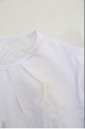 Блуза однотонная  -уценка, цвет белый, 230R1122-3-U-11 оптом - фото № 5