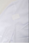 Блуза однотонная  -уценка, цвет белый, 230R1122-3-U-12 - фото № 5