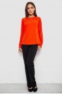 Блуза однотонна  -уцінка, колір червоний, 230R1122-3-U-14 - фото № 1