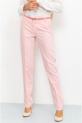Штани жіночі, колір світло-рожевий, 182R226-2