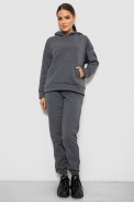 Спортивный костюм женский на флисе, цвет серый, 257R85 - фото № 0