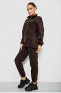 Спорт костюм жіночий на флісі, колір шоколадний, 241R2007 - фото № 3