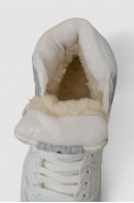 Кроссовки женские зимние на меху, цвет бело-серый, 248RHB470-13 Кроссовки женские зимние на меху, цвет бело-серый, 248RHB470-13 - фото № 5