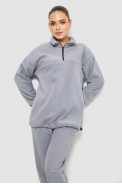 Спорт костюм жіночий на флісі, колір світло-сірий, 241R2007 - фото № 1
