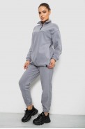 Спорт костюм жіночий на флісі, колір світло-сірий, 241R2007 - фото № 2