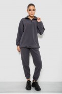 Спорт костюм жіночий на флісі, колір сірий, 241R2007 - фото № 0