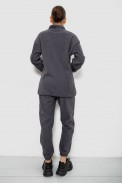 Спорт костюм жіночий на флісі, колір сірий, 241R2007 - фото № 3