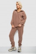Спорт костюм жіночий на флісі, колір мокко, 241R2007 - фото № 2