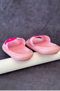 Шлепанцы женские с аппликацией, цвет розовый, 243R5028-1 - фото № 4