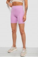 Велотреки женские однотонные, цвет сиреневый, 214R920 оптом - фото № 2
