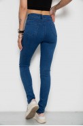 Джинси жіночі Skinny, колір синій, 182R3629 - фото № 3