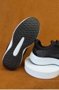 Кросівки чоловічі текстильні, колір чорний, 244RJ1077 оптом - фото № 4