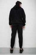 Спортивний костюм чоловічий на флісі  -уцінка, колір чорний, 238R166-U-2 - фото № 3