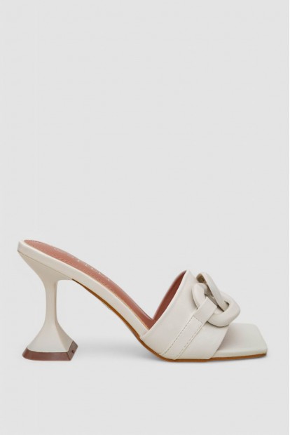 Шльопанці жіночі  -уцінка, колір білий, 248RL136-U-5