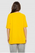 Футболка жіноча з принтом, колір жовтий, 244R2009 - фото № 3