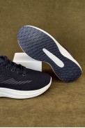 Кросівки чоловічі текстильні, колір синій, 244RJ1077 - фото № 4