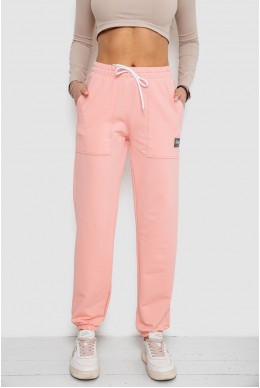 Спортивні штани жіночі, колір персиковий, 247R4670