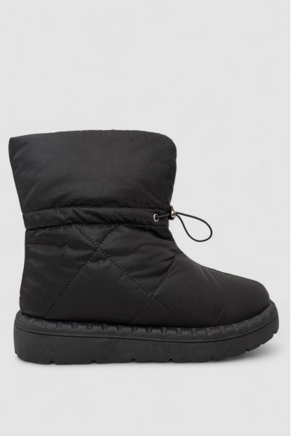 Дутики жіночі зимові на хутрі  -уцінка, колір чорний, 248RFM300-U-3