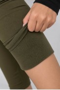 Лосини утеплені на флісі, колір хакі, 243R051 оптом - фото № 5
