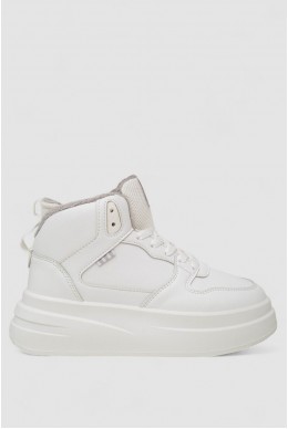 Кроссовки женские зимние на меху, цвет белый, 248RLM50