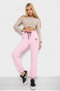 Спортивні штани жіночі  -уцінка, колір рожевий, 238R121-U - фото № 1