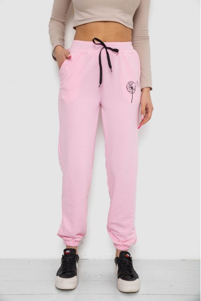 Спортивні штани жіночі  -уцінка, колір рожевий, 238R121-U