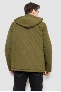 Куртка мужская демисезонная с капюшоном, цвет хаки, 244RL9159AL - фото № 3