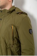 Куртка мужская демисезонная с капюшоном, цвет хаки, 244RL9159AL - фото № 4
