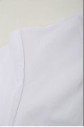 Блуза однотонна  -уцінка, колір білий, 230R1121-1-U-12 оптом - фото № 5