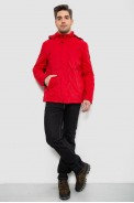 Куртка мужская демисезонная с капюшоном, цвет красный, 244RL9159AL - фото № 1