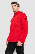 Куртка мужская демисезонная с капюшоном, цвет красный, 244RL9159AL - фото № 2