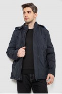 Куртка мужская демисезонная с капюшоном, цвет синий, 244RL9159AL - фото № 4