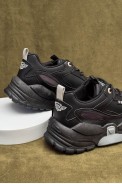 Кроссовки мужские демисезонные, цвет черный, 243RHK16-1F - фото № 3